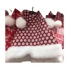 Red polka dot Christmas hats, Christmas decorations, Christmas party Item Picture